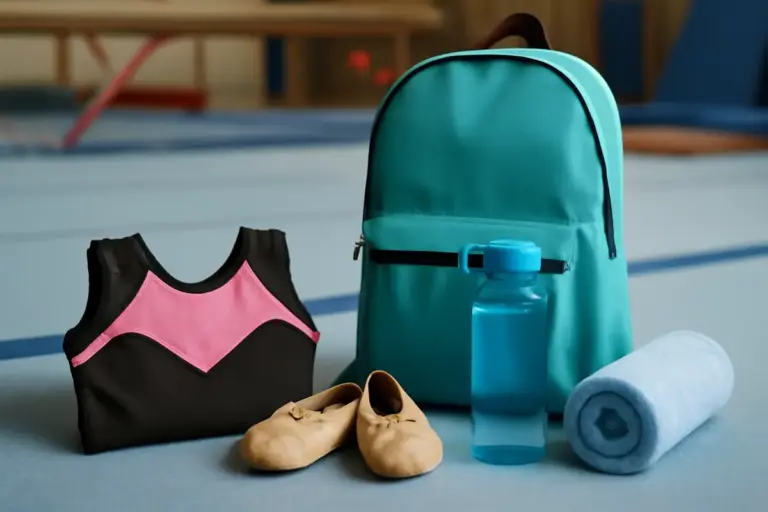 Cosa portare al primo giorno di ginnastica artistica? Gli oggetti indispensabili che evitano imprevisti