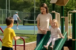 Aree giochi nei complessi sportivi: perché favoriscono lo sport in famiglia e come scegliere le più sicure
