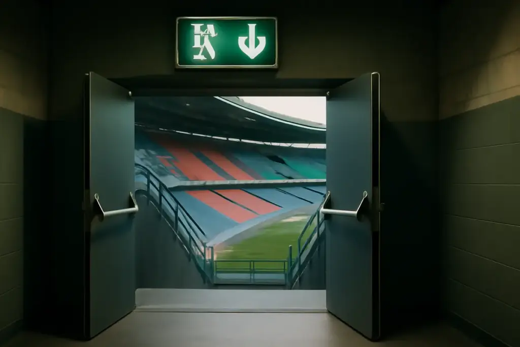 Come sono organizzate le uscite di sicurezza negli impianti sportivi? Il passaggio obbligato che tutela durante gli eventi affollati