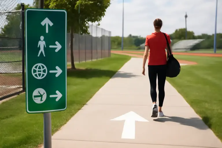 Accesso pedonale e mobilità interna nei centri sportivi: il percorso ideale che semplifica gli spostamenti
